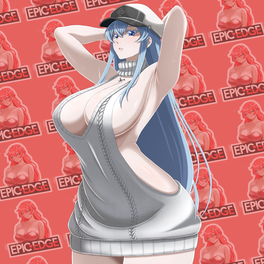 Esdeath Kiss-Cut Sticker