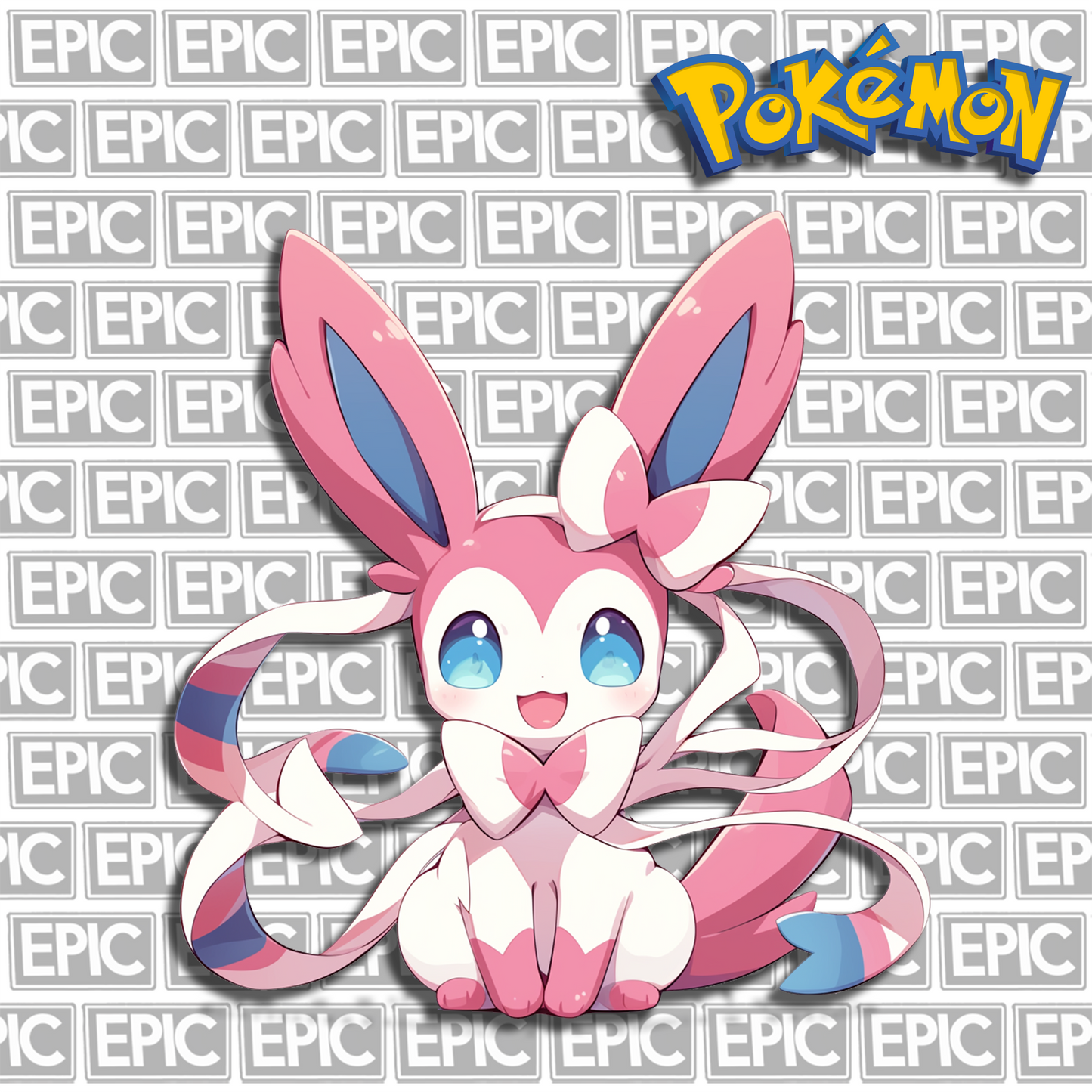 Eevee and Evolutions Kiss-Cut Sticker