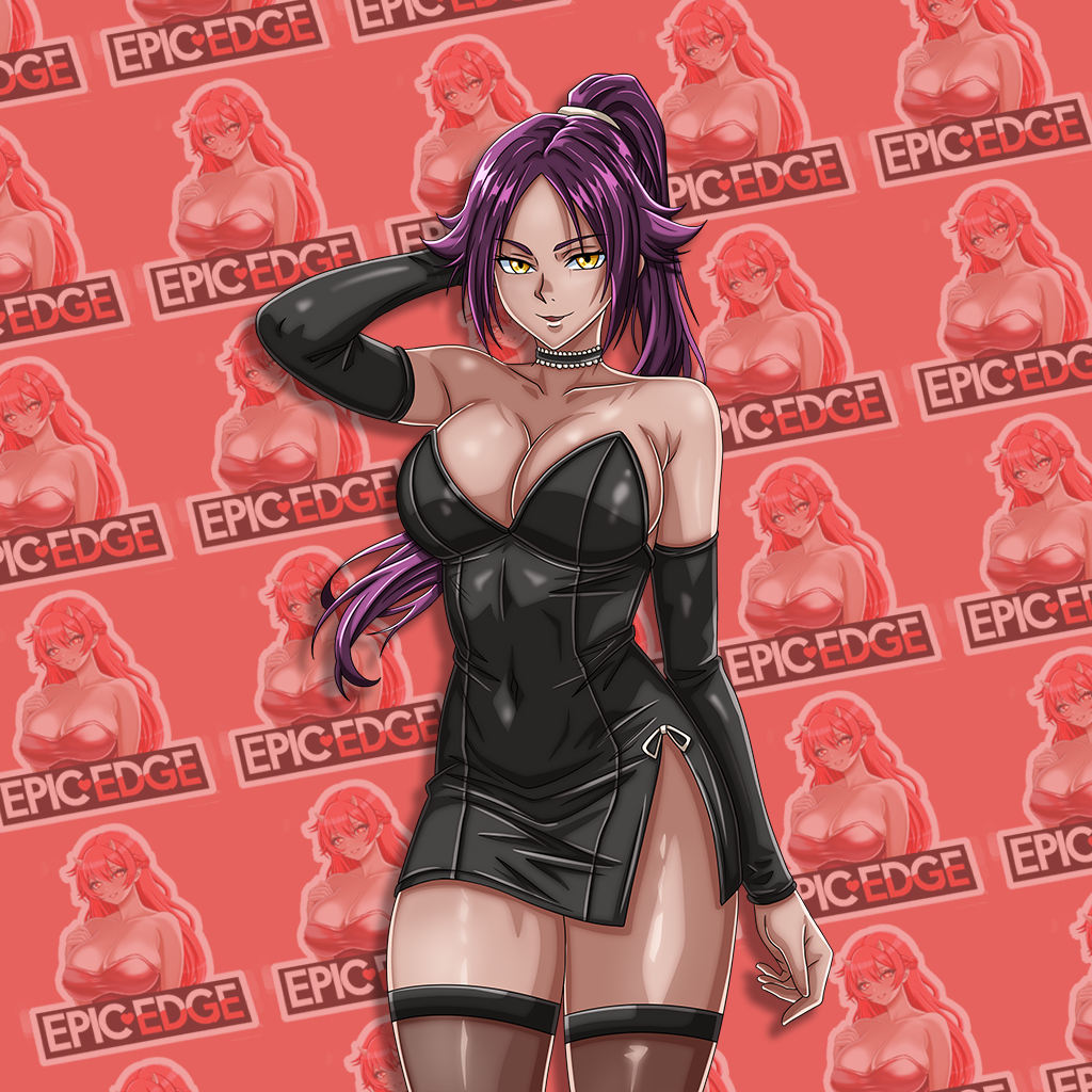 Goth Yoruichi Kiss-Cut Sticker