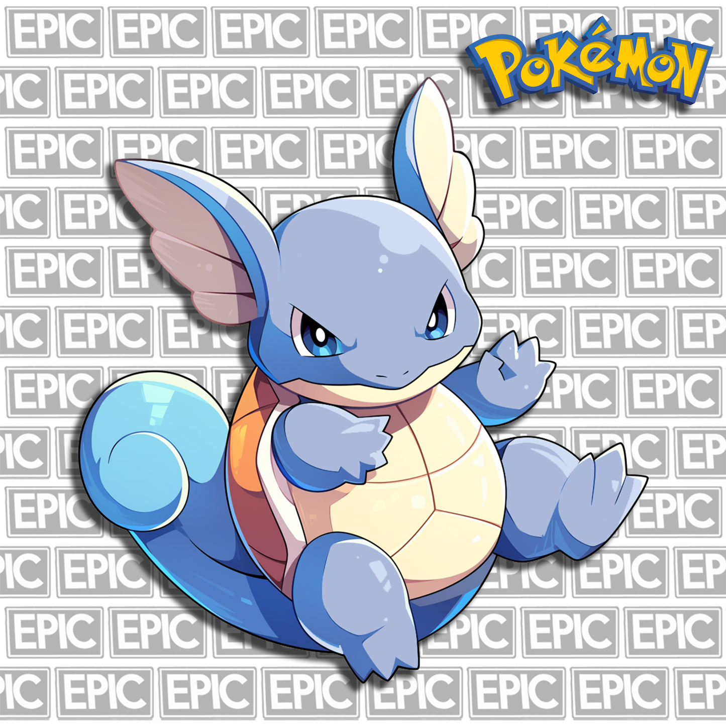 Gen 1 Starters 2nd Evo Kiss-Cut Sticker