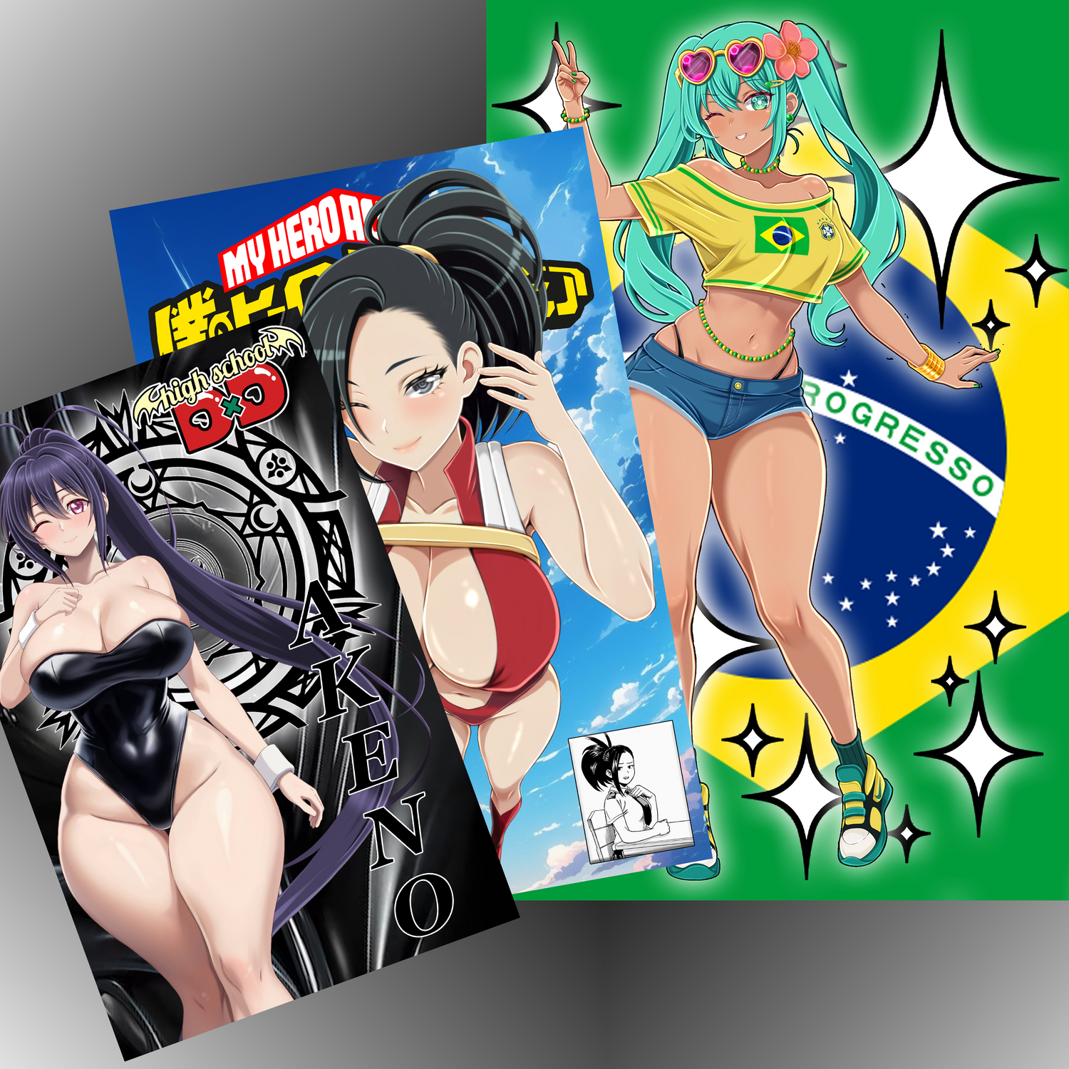 EDGY WAIFU POSTERS