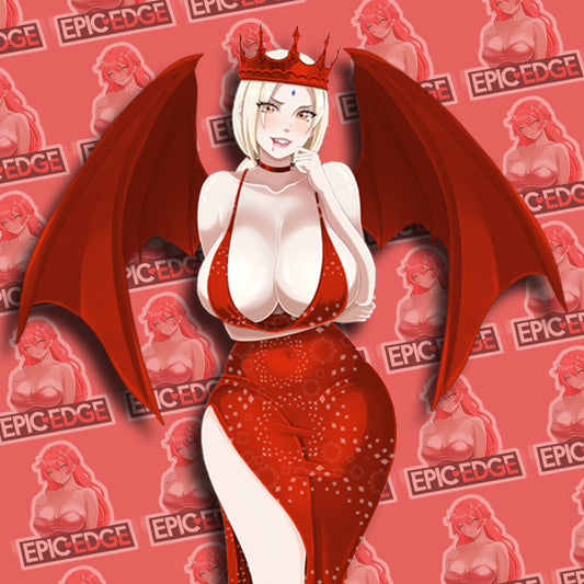 Tsunade Vampire Queen Kiss-Cut Sticker