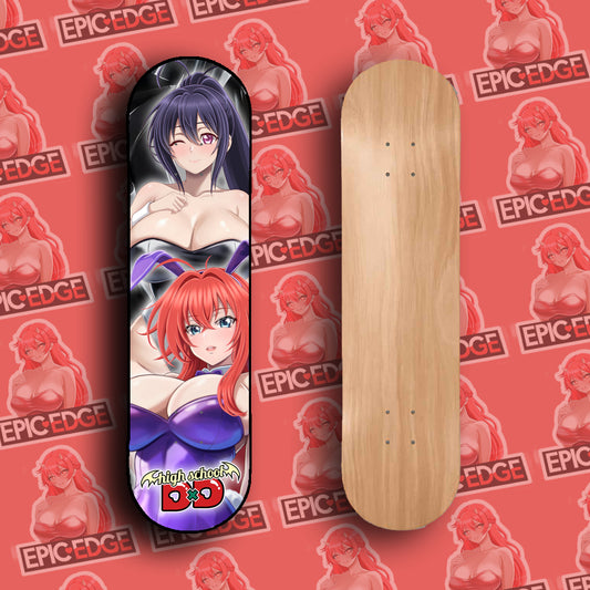 Akeno & Rias Skate Deck