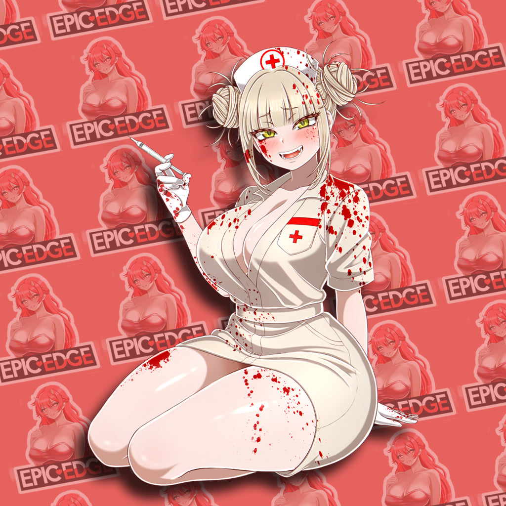 Toga Nurse Kiss-Cut Sticker