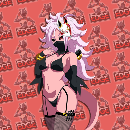 Female Buu Kiss-Cut Sticker