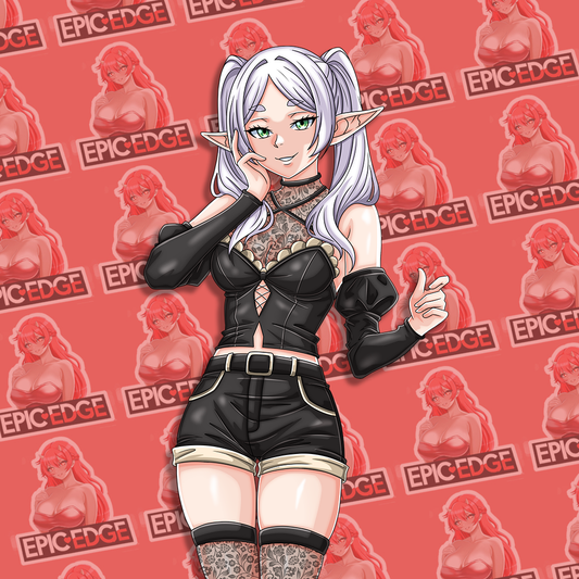 Goth Frieren Kiss-Cut Sticker