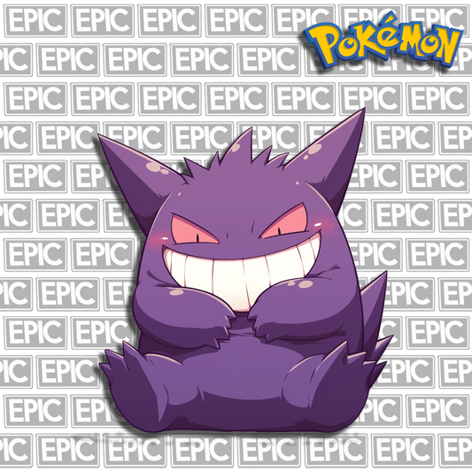 Gengar Kiss-Cut Sticker