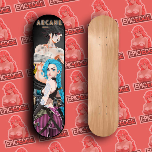 Jinx & Vi Skate Deck