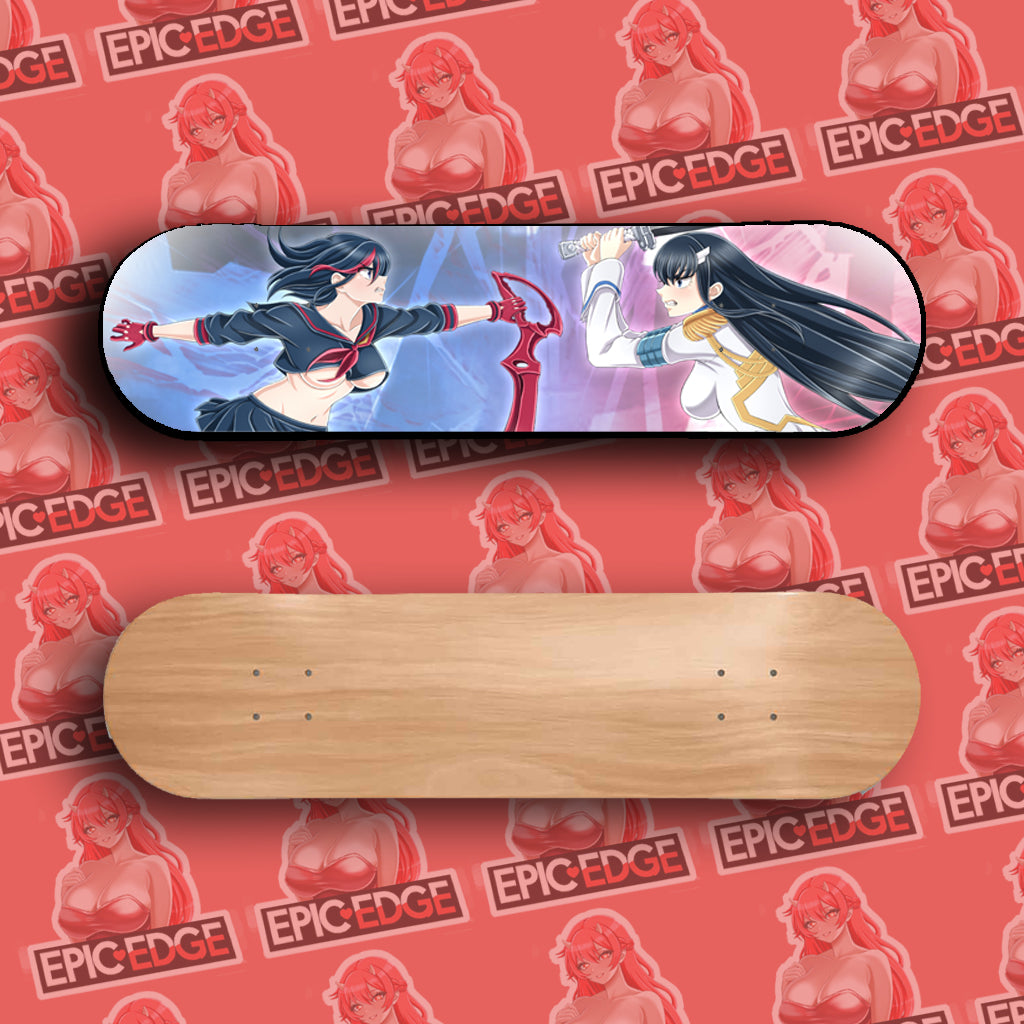 Ryuko and Satsuki Skate Deck