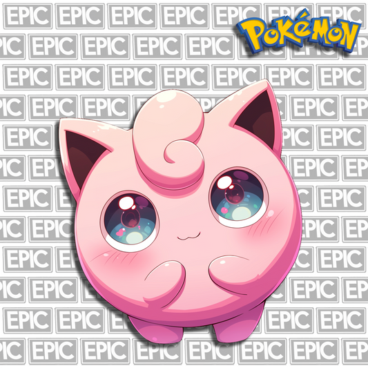 Jiggly Puff Kiss-Cut Sticker