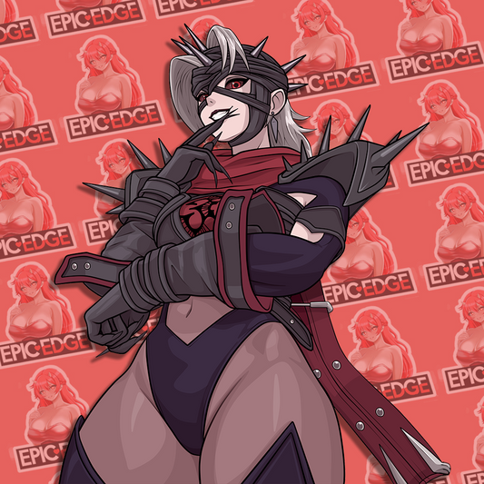 Sue Storm Malice Kiss-Cut Sticker