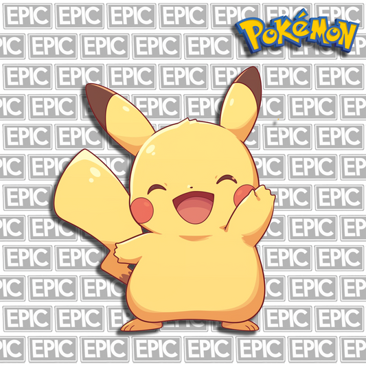 Pikachu Kiss-Cut Sticker