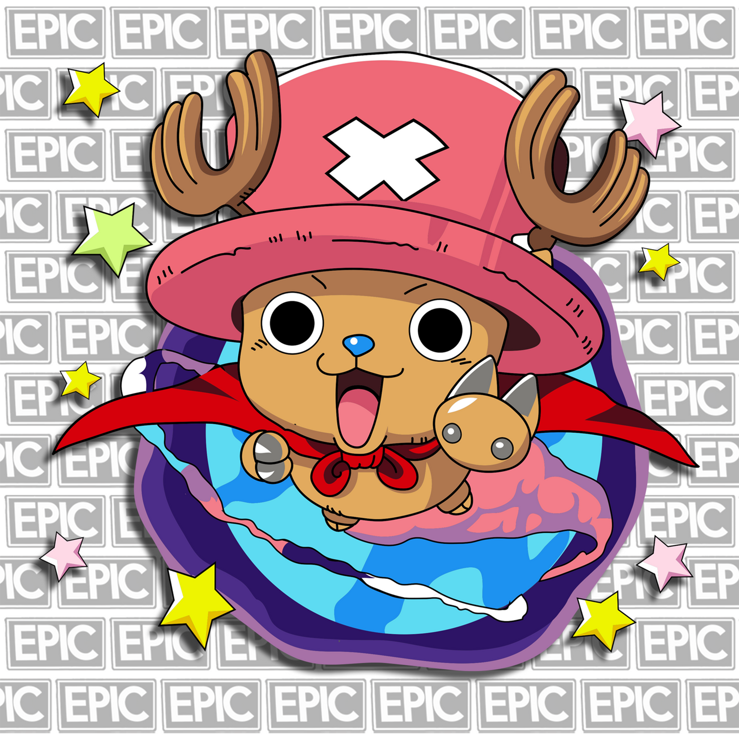 Chopper Kiss-Cut Sticker