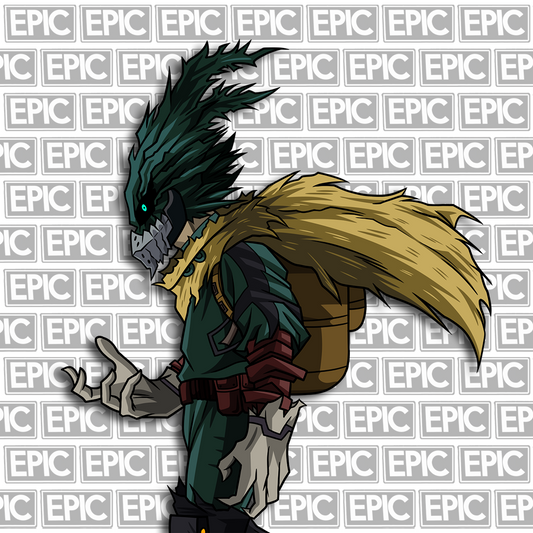 Deku Vigilante Kiss-Cut Sticker
