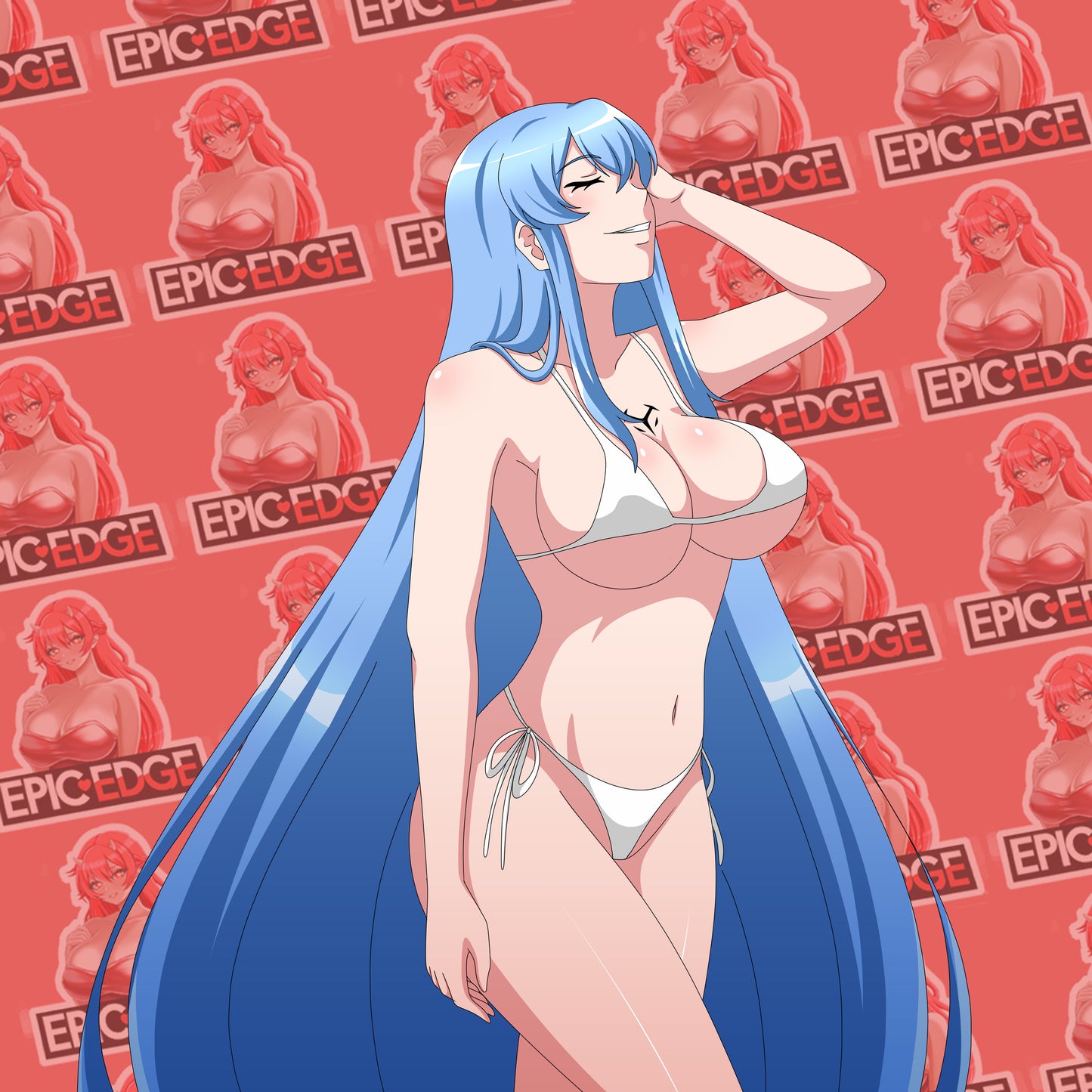 Esdeath Kiss-Cut Sticker