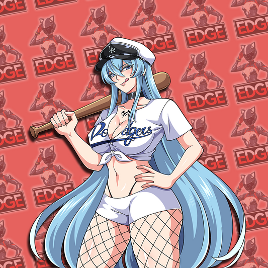 Esdeath x Dodgers Kiss-Cut Sticker
