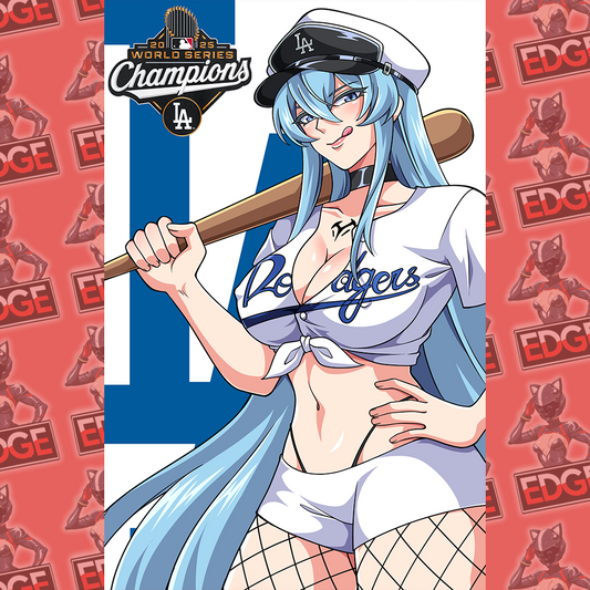 Esdeath x Dodgers 11x17 Poster
