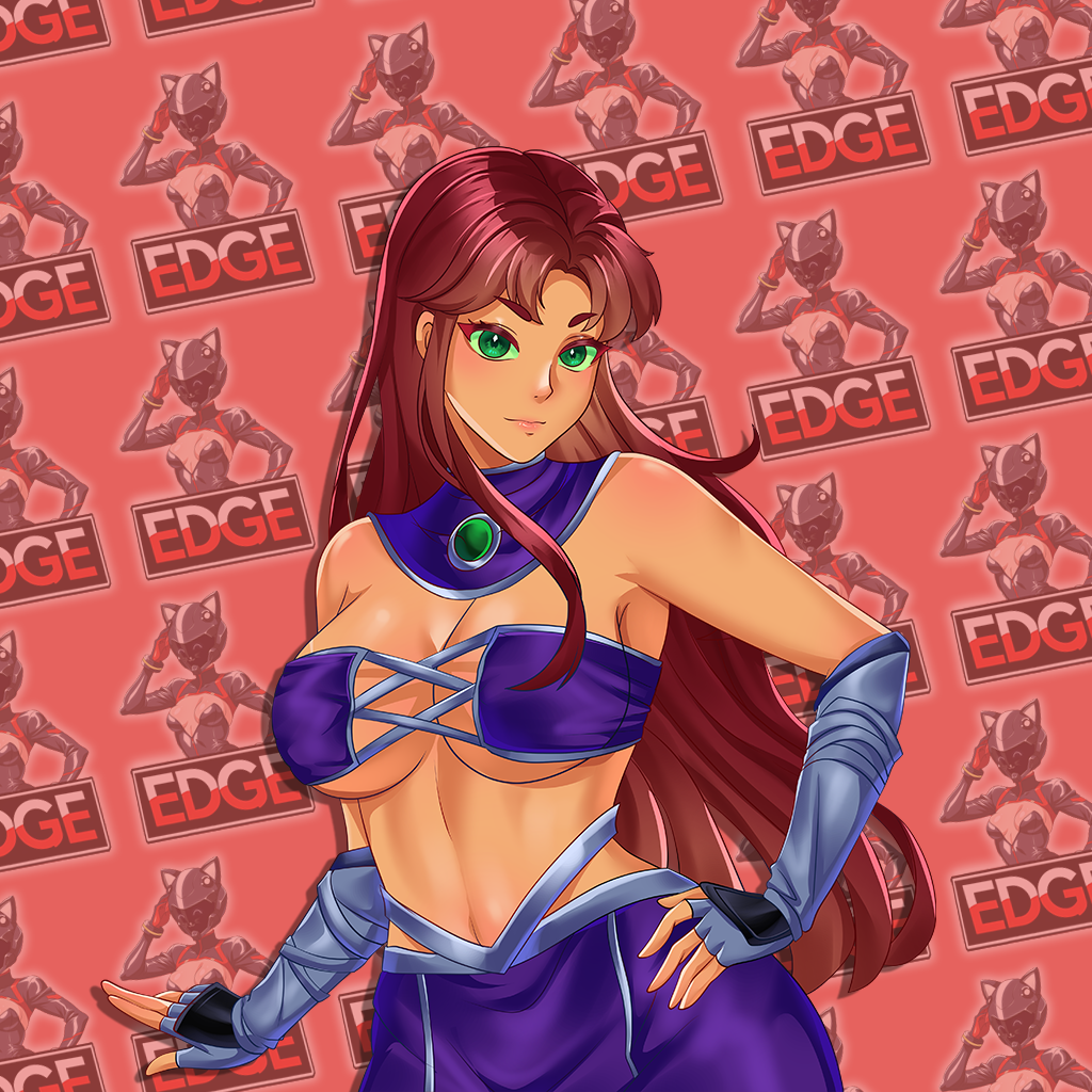 Starfire Ninja Kiss-Cut Sticker