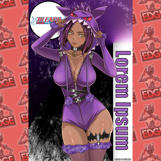 Yoruichi x Gengar 11x17 Poster(Pre-Order)