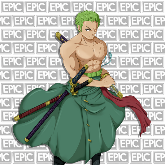 Zoro Kiss-Cut Sticker